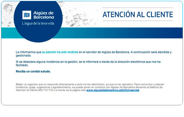 En tu buzón de correo encontrarás el e-mail de confirmación