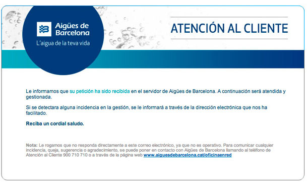En tu buzón de correo encontrarás el e-mail de confirmación