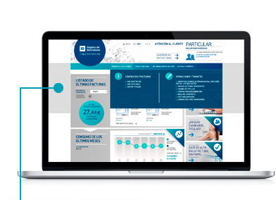 Haz clic en Trámites y gestiones y selecciona Modificar domiciliación bancaria, dirección postal y otros datos