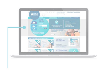 Puedes acceder haciendo clic en Trámites y gestiones y seleccionando Iniciar sesión