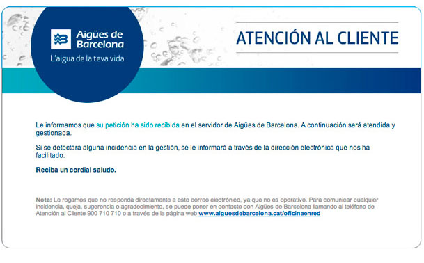 En tu buzón de correo encontrarás el e-mail de confirmación