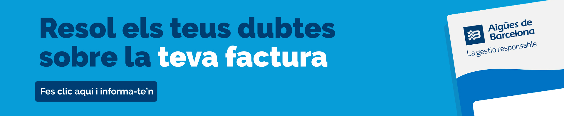 Entendre la teva factura